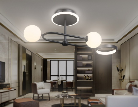 Открыть Люстра на штанге Ambrella Light FL FL66223 Фото Люстра на штанге Ambrella Light FL FL66223