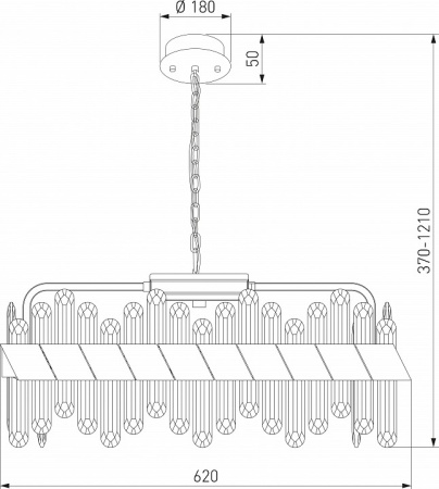Открыть Подвесная люстра Bogate's Jewel 419/1 Фото Подвесная люстра Bogate's Jewel 419/1