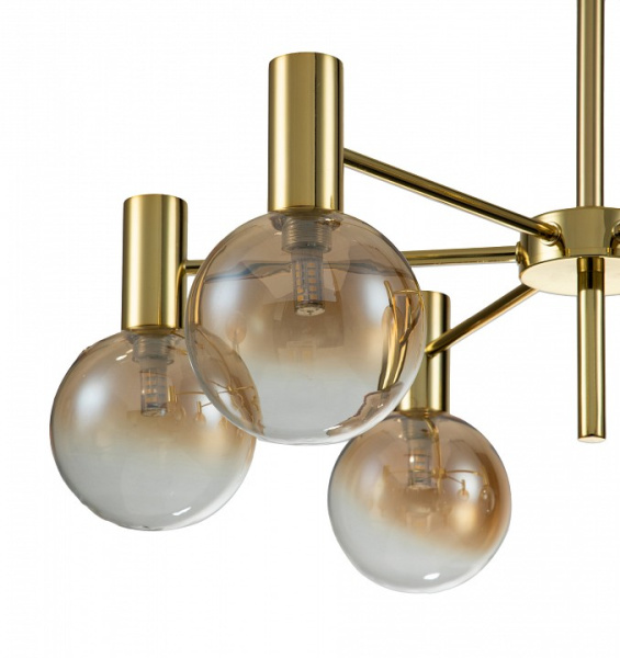 Фото Люстра на штанге Indigo Collana 13015/6R Gold