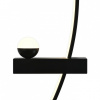 Открыть Бра Escada Ray 10220/2LED Black R Фото Бра Escada Ray 10220/2LED Black R