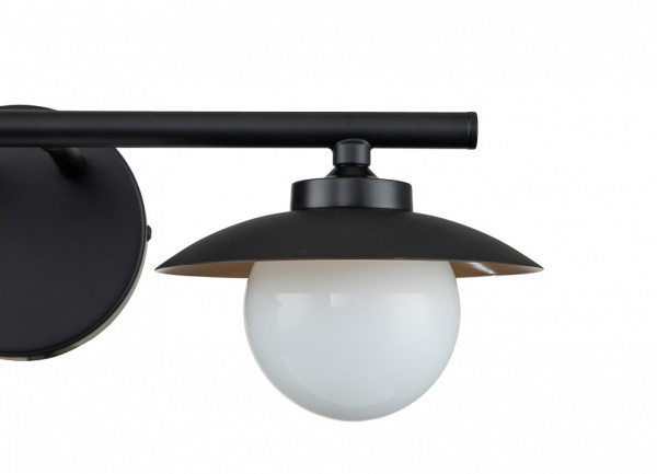 Открыть Бра Indigo Corazza 10015/2W Black Фото Бра Indigo Corazza 10015/2W Black