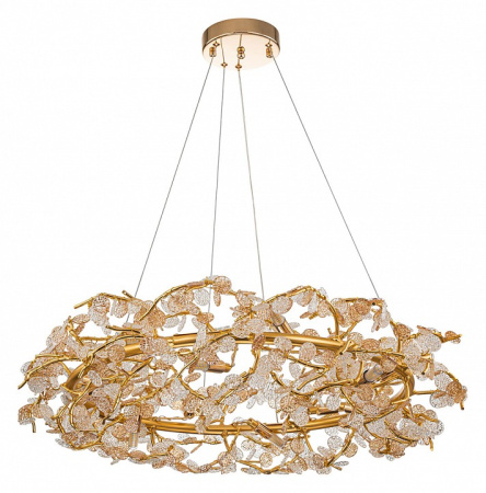 Открыть Подвесная люстра Indigo Splendore 11042/12P Gold Фото Подвесная люстра Indigo Splendore 11042/12P Gold