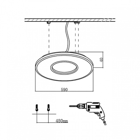 Открыть Накладной светильник Sonex Altair 7718/52L Фото Накладной светильник Sonex Altair 7718/52L