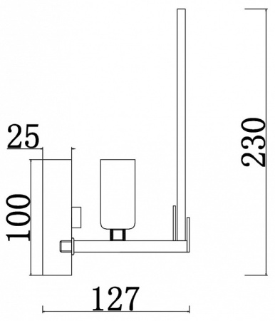 Фото Бра Freya Sophia FR5197WL-01BS