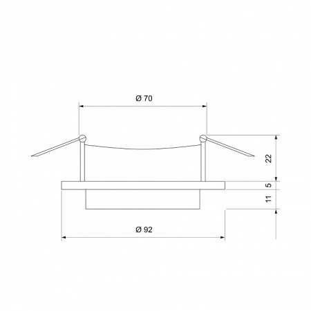 Фото Встраиваемый светильник Elektrostandard Solar a053342