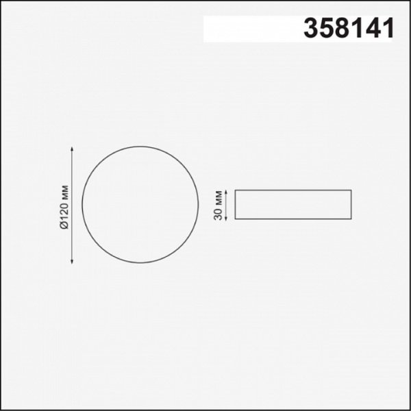 Фото Встраиваемый светильник Novotech Mon 358141