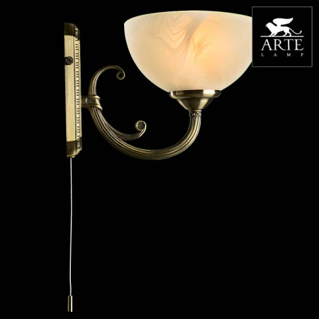 Открыть Бра Arte Lamp Windsor A3777AP-1AB Фото Бра Arte Lamp Windsor A3777AP-1AB