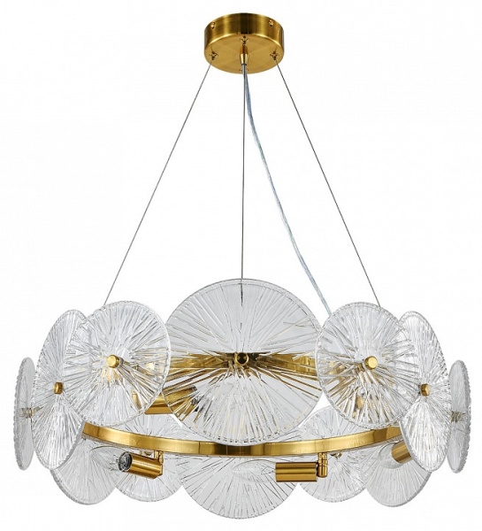 Открыть Подвесной светильник Indigo Miele 12021/6P Brass Фото Подвесной светильник Indigo Miele 12021/6P Brass