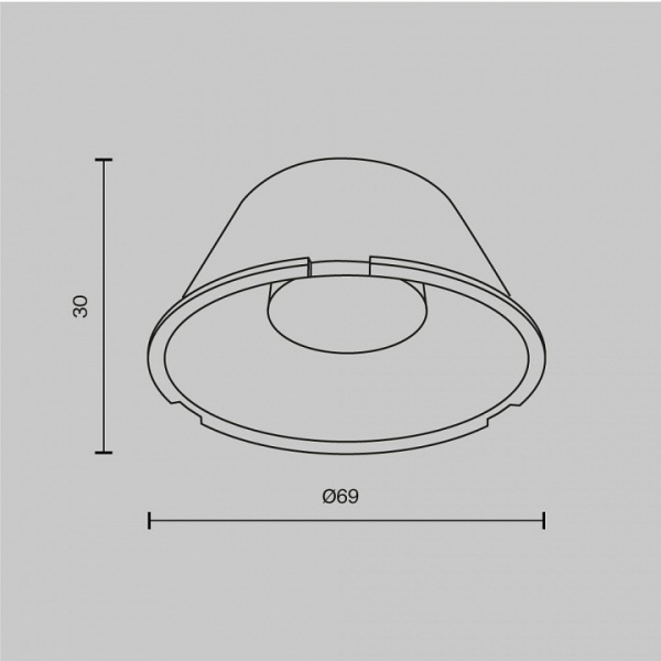 Фото Линза Maytoni Focus Led LensD69-15
