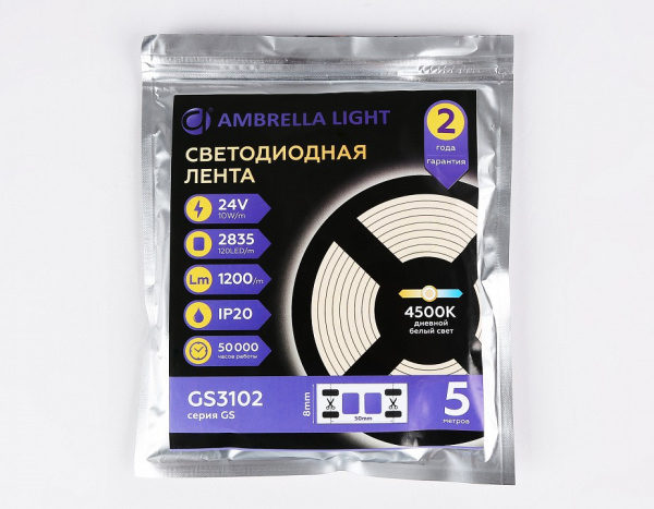 Фото Лента светодиодная Ambrella Light GS GS3102