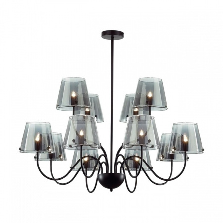 Фото Люстра на штанге Lumion Smoky 6570/12C