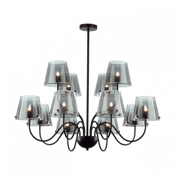 Фото Люстра на штанге Lumion Smoky 6570/12C