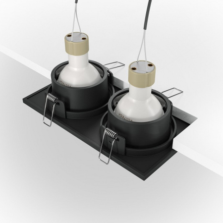 Фото Встраиваемый светильник Maytoni Zoom DL033-2-02B