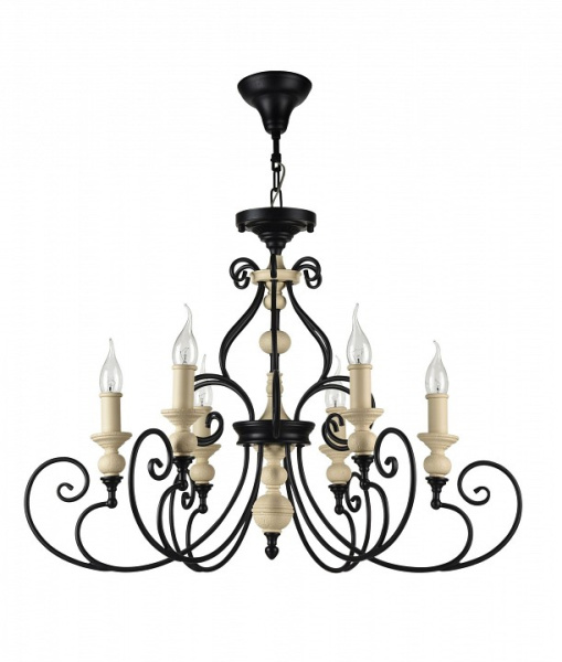 Фото Подвесная люстра Maytoni Karina H631-PL-06-B