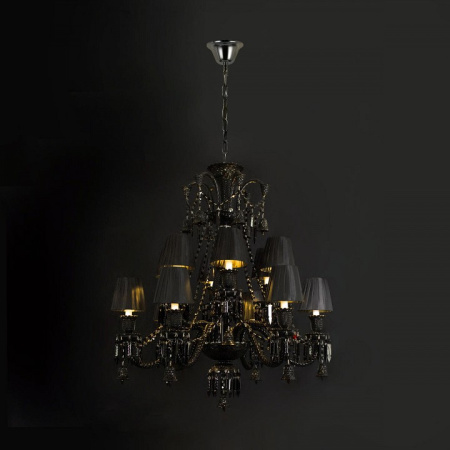 Открыть Подвесная люстра Loft it Zenith 10210/12 Black Фото Подвесная люстра Loft it Zenith 10210/12 Black