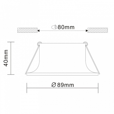 Фото Встраиваемый светильник ST-Luce Nobarra ST202.408.01