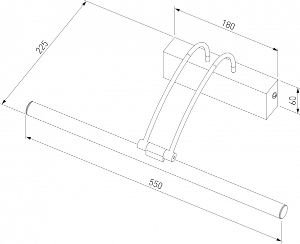 Фото Подсветка для зеркала Elektrostandard Simple a063695