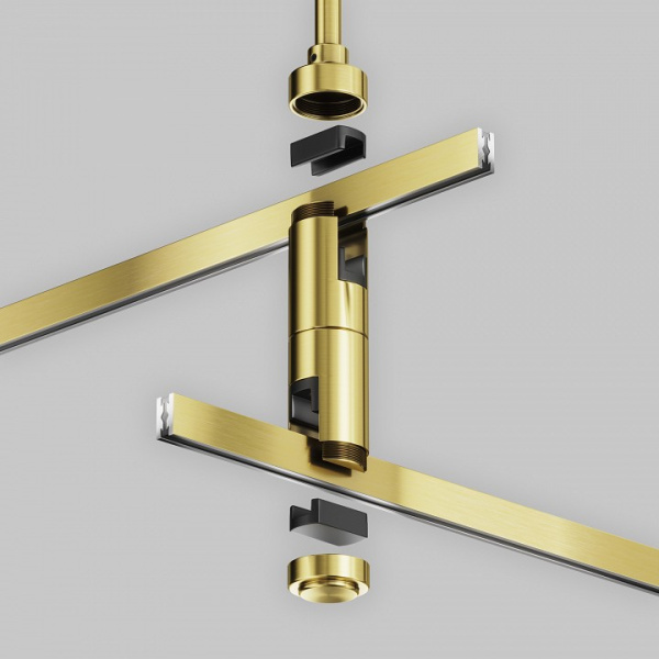 Фото Основание на штанге Maytoni Accessories for tracks Flarity TRA158C-D1-BS