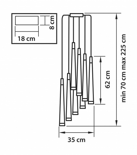 Фото Подвесной светильник Lightstar Punto 807083