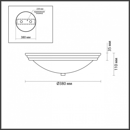 Фото Накладной светильник Lumion Kayla 5262/3C