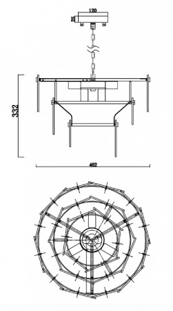 Фото Подвесная люстра Freya Sophia FR5197PL-05CH