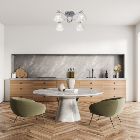 Фото Потолочная люстра Escada Adonis 659/4PL Chrome