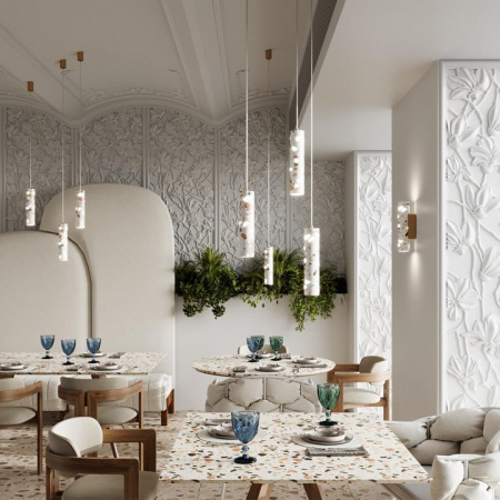 Фото Накладной светильник Odeon Light Terrazzo 7012/12WL