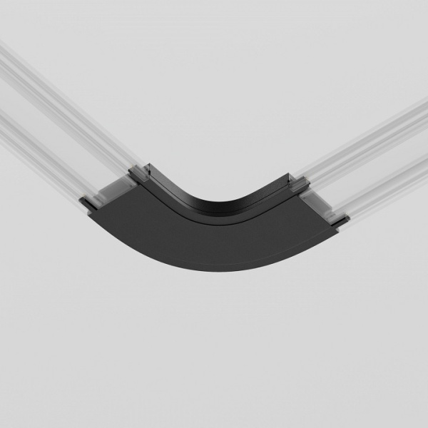 Фото Соединитель угловой L-образный для треков накладных Maytoni Accessories for tracks Radity TRA084CR-11B