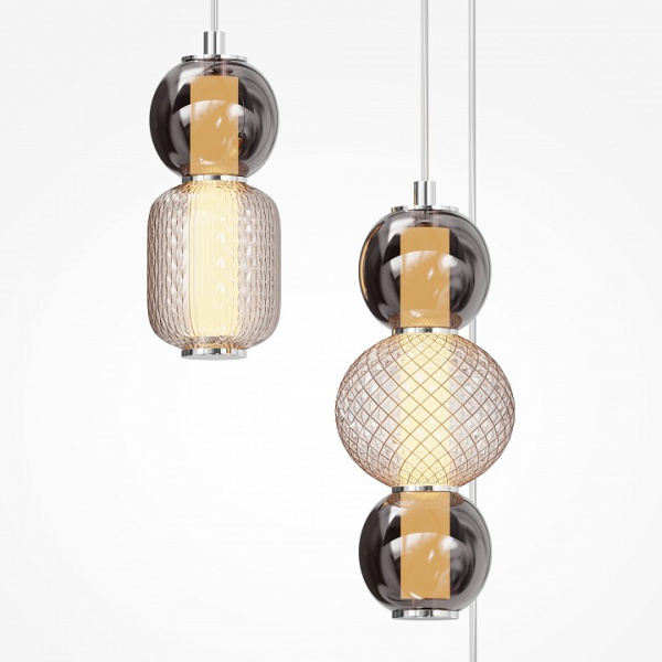 Фото Подвесная люстра Maytoni Drop MOD273PL-L33CH3K