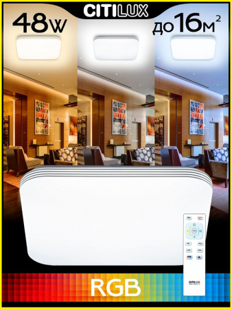 Фото Накладной светильник Citilux Симпла CL714K480G