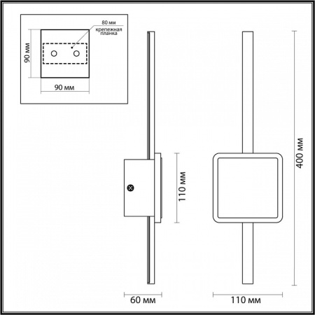 Открыть Бра Odeon Light Stilo 4257/12WL Фото Бра Odeon Light Stilo 4257/12WL