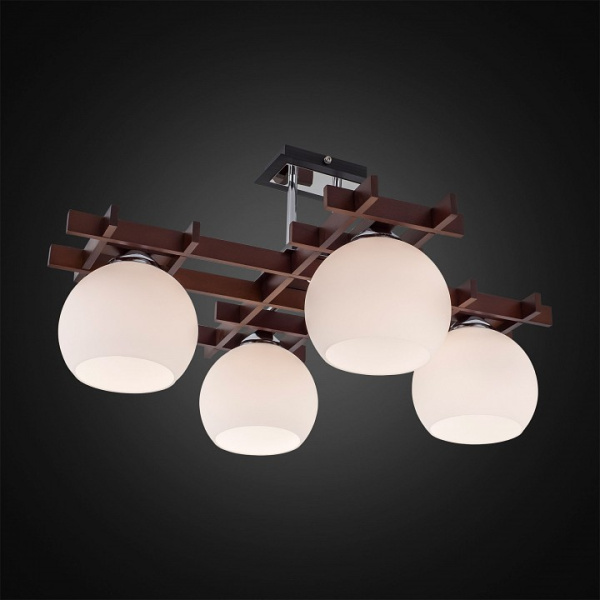 Открыть Люстра на штанге Citilux Нарита CL114141 Фото Люстра на штанге Citilux Нарита CL114141