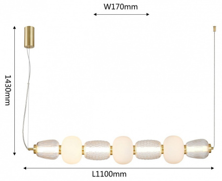 Фото Подвесной светильник Favourite Bella 4057-3P