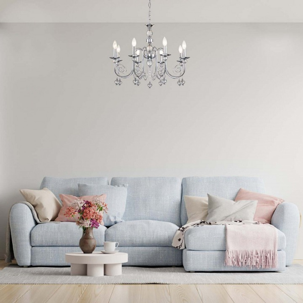 Фото Подвесной светильник Escada Shine 678/8PL Chrome