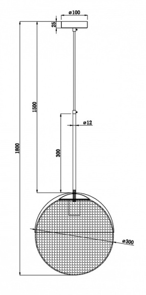 Фото Подвесной светильник Freya Joyce FR5127PL-01BS