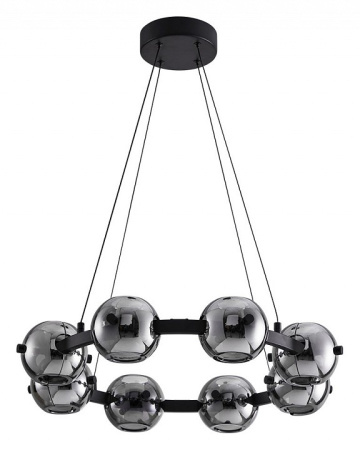Открыть Подвесная люстра Arte Lamp Markab A2471LM-16BK Фото Подвесная люстра Arte Lamp Markab A2471LM-16BK