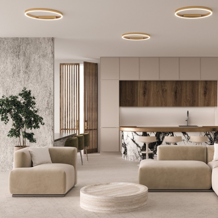 Фото Накладной светильник Maytoni Halo MOD058CL-L35BSK