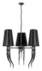 Открыть Подвесная люстра Loft it Brunilde 10207/6 Black Фото Подвесная люстра Loft it Brunilde 10207/6 Black