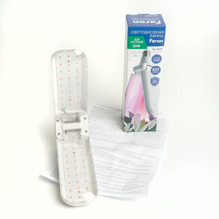 Фото Лампа светодиодная Feron LB-7000 E27 20Вт K 48443