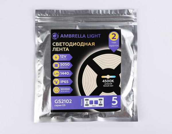 Открыть Лента светодиодная Ambrella Light GS GS2102 Фото Лента светодиодная Ambrella Light GS GS2102
