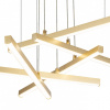 Открыть Подвесная люстра Indigo Paralleli 14017/5P Gold Фото Подвесная люстра Indigo Paralleli 14017/5P Gold