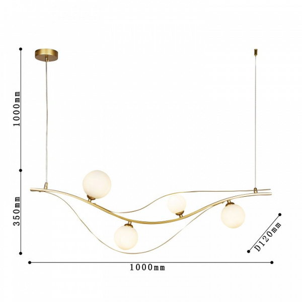 Фото Подвесной светильник F-promo Carina 4059-4P