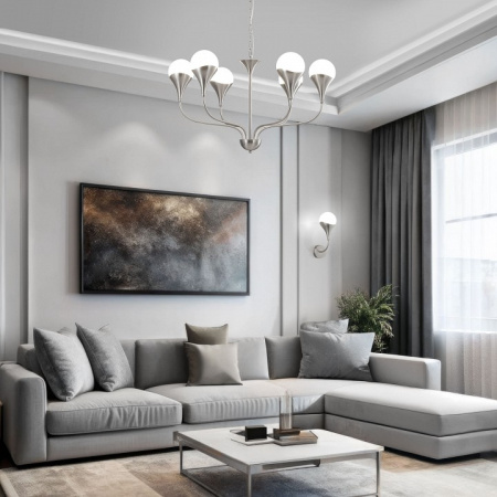 Фото Бра Eurosvet Calyx 60169/1 никель