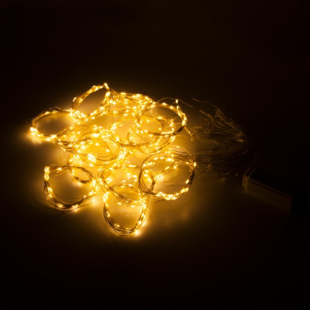 Фото Занавес световой Eurosvet Роса 200-004 теплый белый