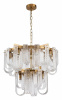 Открыть Подвесная люстра Indigo Brina 12027/12P Brass Фото Подвесная люстра Indigo Brina 12027/12P Brass
