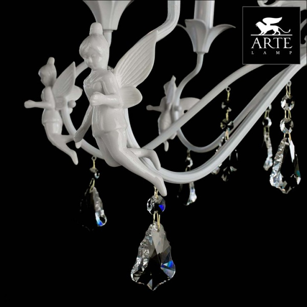Фото Подвесная люстра Arte Lamp Angelina A5349LM-8WH