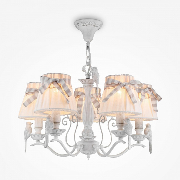 Фото Подвесная люстра Maytoni Bird ARM013-05-W