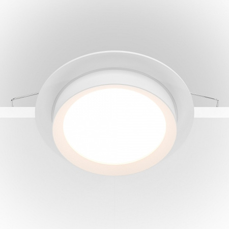 Фото Встраиваемый светильник Maytoni Hoop DL086-GX53-RD-W