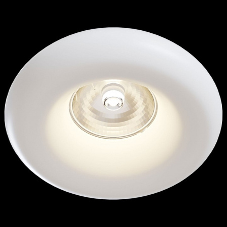 Открыть Встраиваемый светильник Maytoni Gyps DL006-1-01-W Фото Встраиваемый светильник Maytoni Gyps DL006-1-01-W