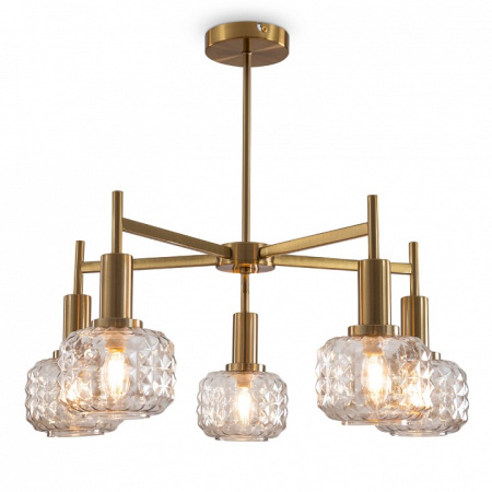 Фото Люстра на штанге Freya Fero FR5366CL-05BS